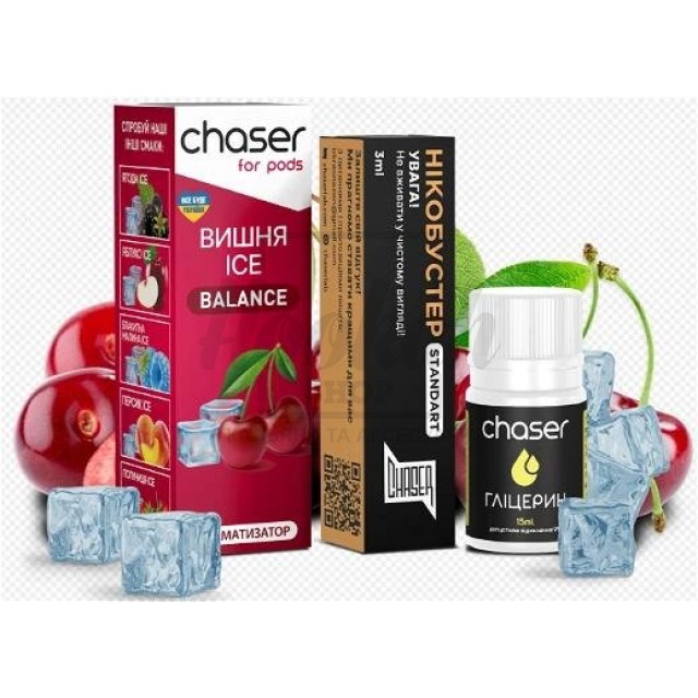 Жидкость Набор Chaser Вишня Лед 10мл 5%