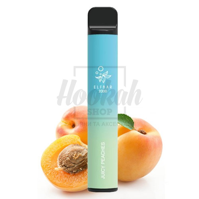 Электронная сигарета Elf Bar 2000 Juicy Peach (Сочный Персик)