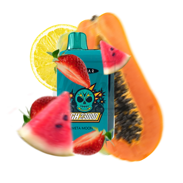 Електронна сигарета Elf Bar GH23000 Meta Moon (Кавун Диня Полуниця Лимон)