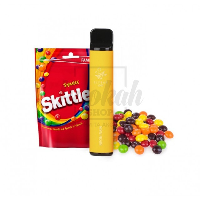 Електронна сигарета Elf Bar 1500 Neon Rain (Скітлс)