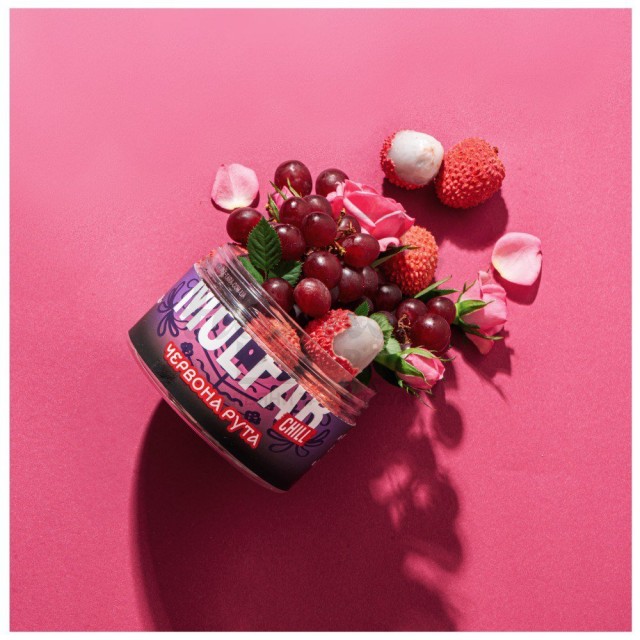 Табак Molfar Chill Line Червона Рута (Виноград Личи Роза Специи) 100 гр