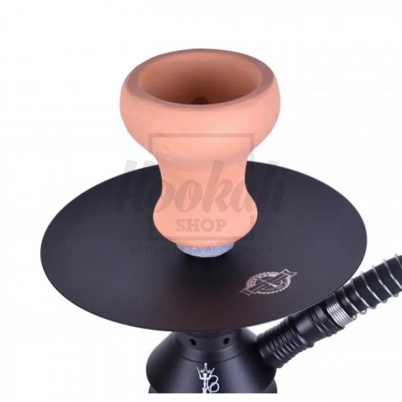 Кальян Yahya Skull серебряный