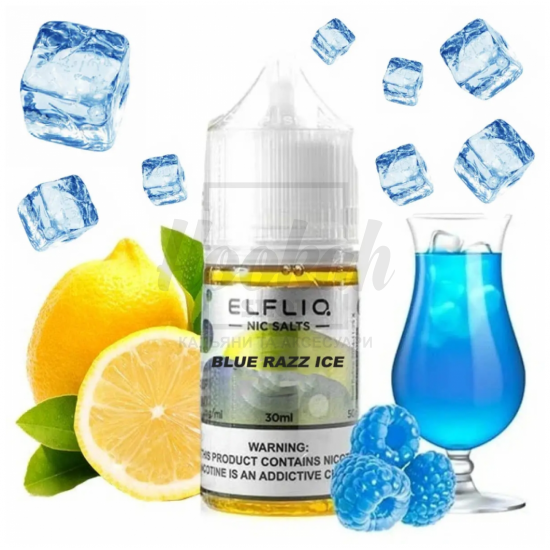 Рідина Elf Liq Blue Razz Ice (Блакитна Малина Лимонад Лід) 30мл 5%
