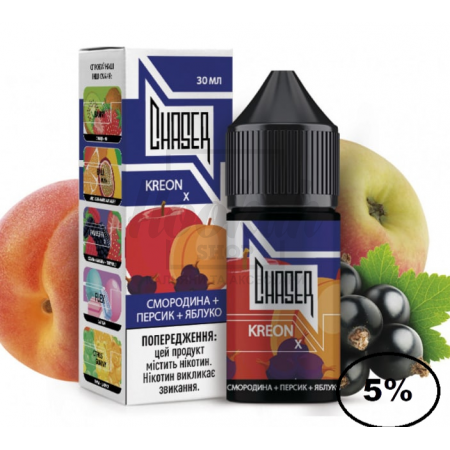 Жидкость Chaser Kreon X (Смородина Персик Яблоко) 30мл 5%