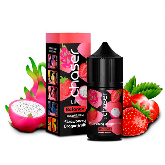 Жидкость Набор Chaser Lux Strawberry Dragon Fruit (Клубника Питая) 30мл 5%