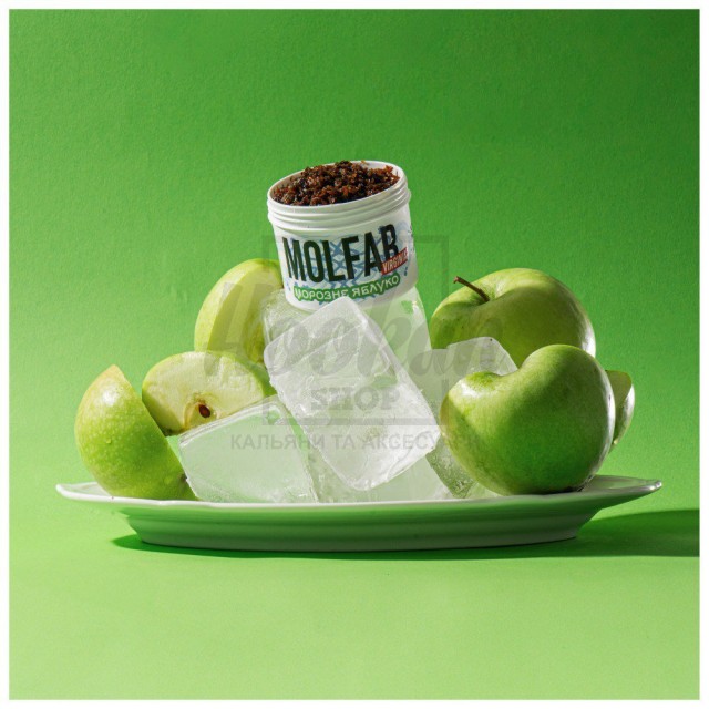 Табак Molfar Virginia Line Морозне Яблуко (Яблоко Лёд) 100 гр