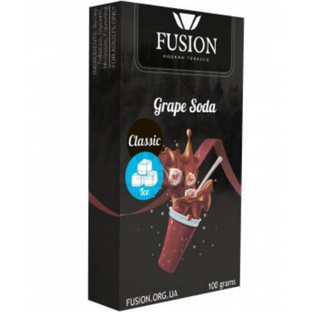 Тютюн Fusion Classic Ice Grape Soda (Льод Виноградна Содова) 100 гр