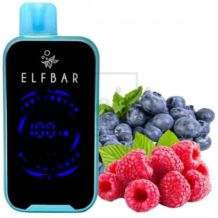 Електронна сигарета Elf Bar FS18000 Blueberry Raspberry (Чорниця Малина)