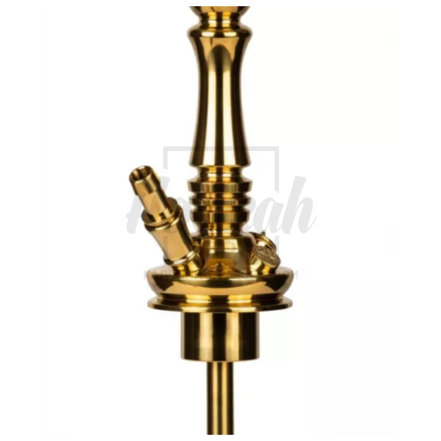 Кальян Moze Tradi Gold L with bowl cut large with mouthpiece