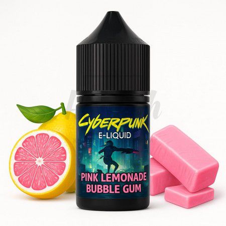 Жидкость Cyberpunk Pink Lemonade Bubble Gum (Розовый Лимонад Жвачка) 30мл 5%