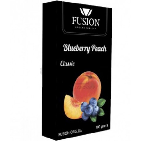 Табак Fusion Classic Blueberry Peach (Голубика Персик) 100 гр