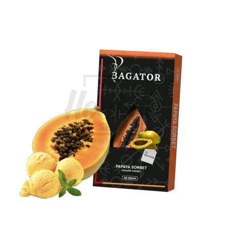 Бестабачная смесь Bagator Papaya Sorbet (Папайя Сорбет) 50гр