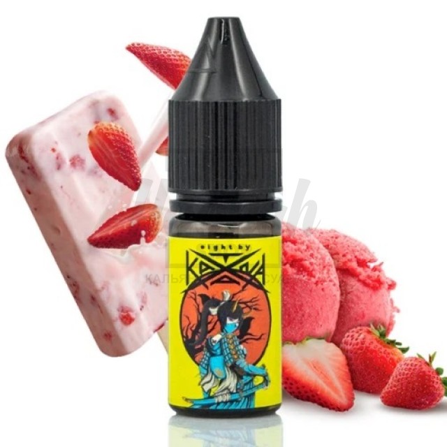 Жидкость Eight by Katana 5% 10мл Strawberry Ice Cream (клубничное мороженое)