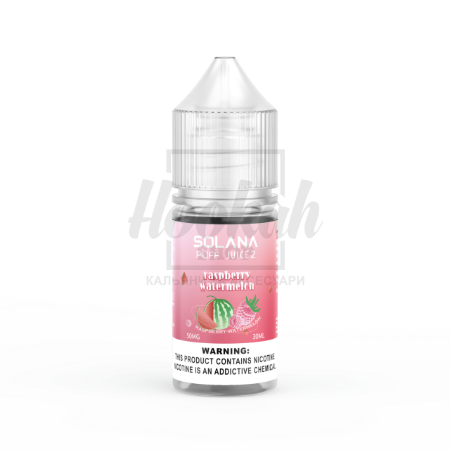 Жидкость SOLANA LIQUID Raspberry Watermelon (Малина Арбуз) 30мл 5%