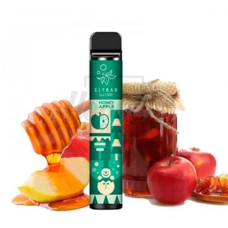 Електронна сигарета Elf Bar 1500 Christmas Edition Honey Apple (медове яблуко)