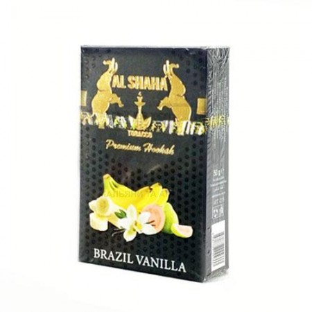 Тютюн Al Shaha Brazil Vanilla (Бразильська Ваніль) 50 гр