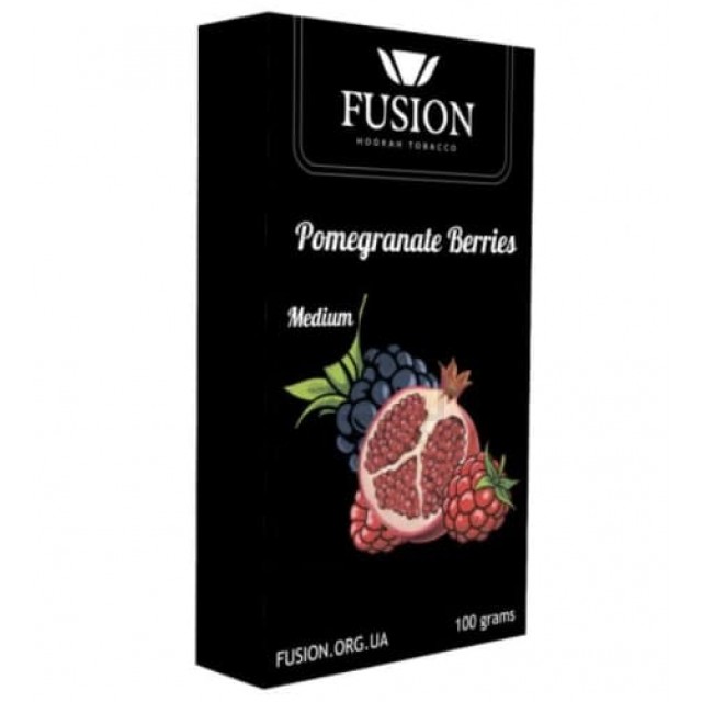 Табак Fusion Medium Pomegranate Berries (Гранат Ягоды) 100 гр
