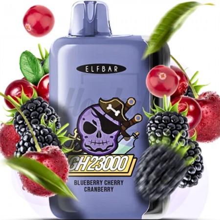 Електронна сигарета Elf Bar GH23000 Blackberry Cherry Cranberry (Ожина Вишня Журавлина)