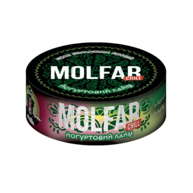 Табак Molfar Chill Line Йогуртовий Лайм (Йогурт Лайм) 100гр