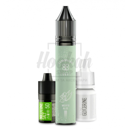 Рідина Набір Lucky Aloe Cucumber Lemonade (Лимонад Алоє Огірок) 30мл 5%