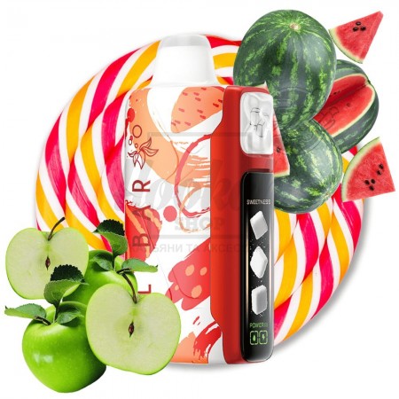 Електронна сигарета Elf Bar Sweet King 30000 Apple Watermelon (Яблуко Кавун)