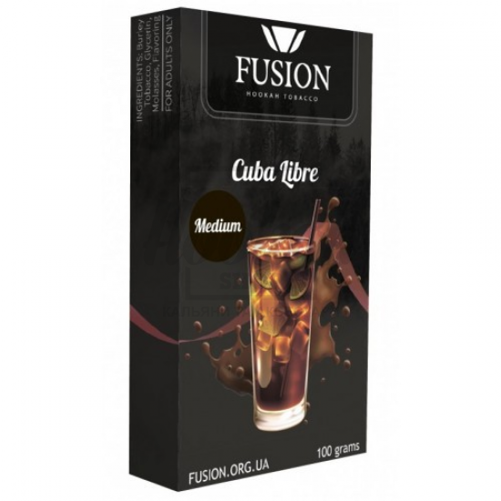 Тютюн Fusion Medium Cuba Libre (Куба Лібре) 100 гр