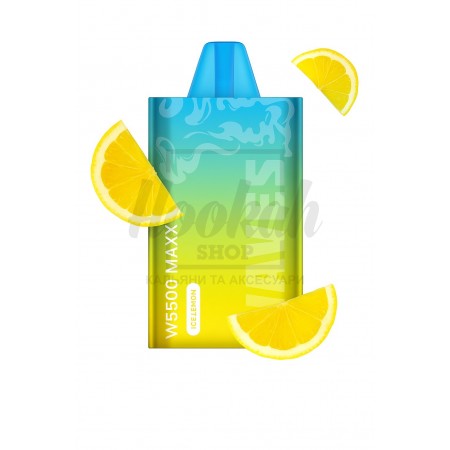 Електронна сигарета Waves W5500 Maxx Ice Lemon (Лід Лимон)