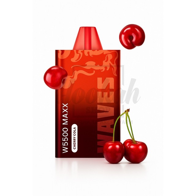 Электронная сигарета Waves W5500 Maxx Cherry Cola (Вишня Кола)