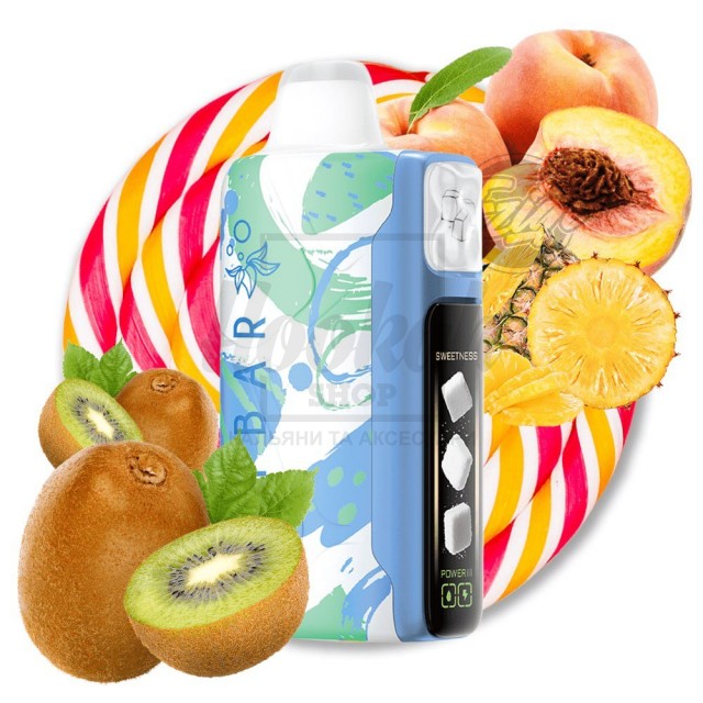 Электронная сигарета Elf Bar Sweet King 30000 Kiwi Pineapple Peach (Киви Ананас Персик)