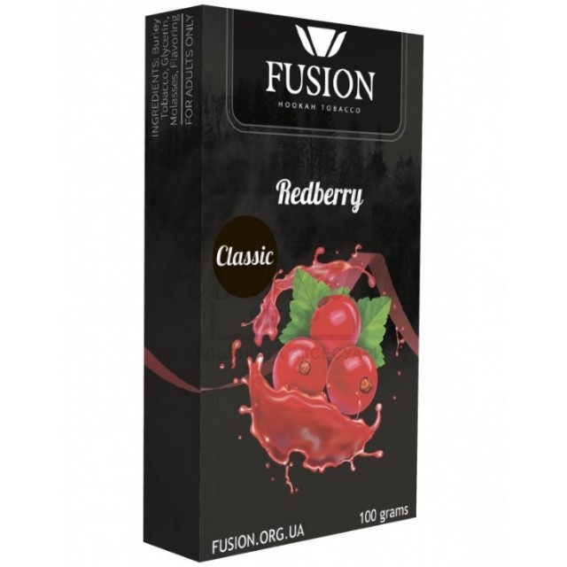 Табак Fusion Classic Redberry (Красная Смородина) 100 гр
