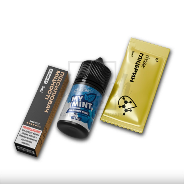 Рідина Набір Chaser Mint Bilberry Mint 30мол 5%