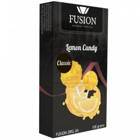 Тютюн Fusion Classic Lemon Candy (Лімонна Цукерка) 100 гр