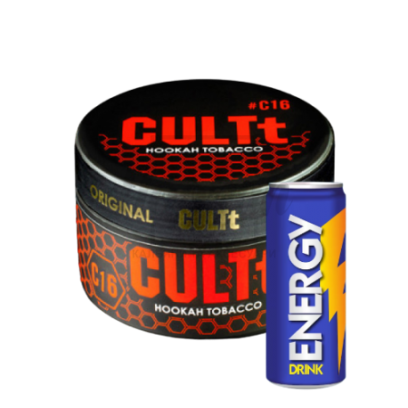 Тютюн CULT C16 Energy Drink (Енергетик) 100 г