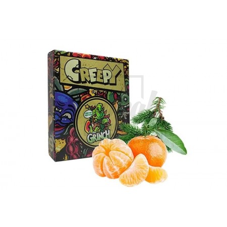 Тютюн Creepy Grinch (Хвоя Мандарин) 100 Гр