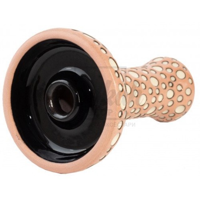 Чаша Etna Phunnel Dot Glaze Coral