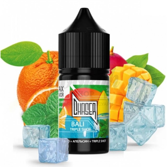 Жидкость Chaser Bali Triple Shot (Манго Маракуйя Апельсин) 30мл 5%