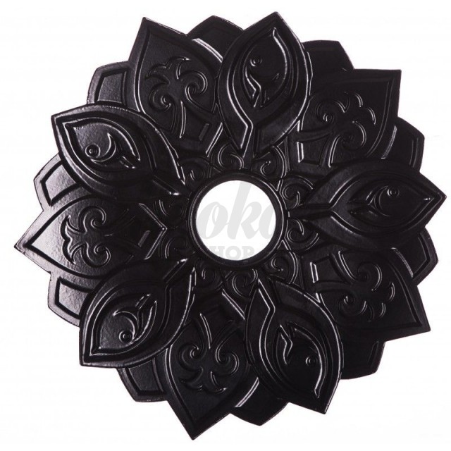 Шахта Karma 3.0 Black черная + блюдце