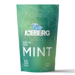 Снюс Iceberg Nicotine Strips Mint 55 strips (М'ята)