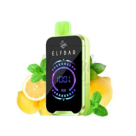 Электронная сигарета Elf Bar RAYA D2 20000 Lemon Mint (Лимон Мята)