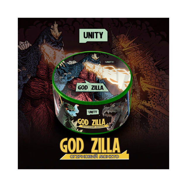 Тютюн Unity God Zilla (Огірковий Мохіто) 100 гр