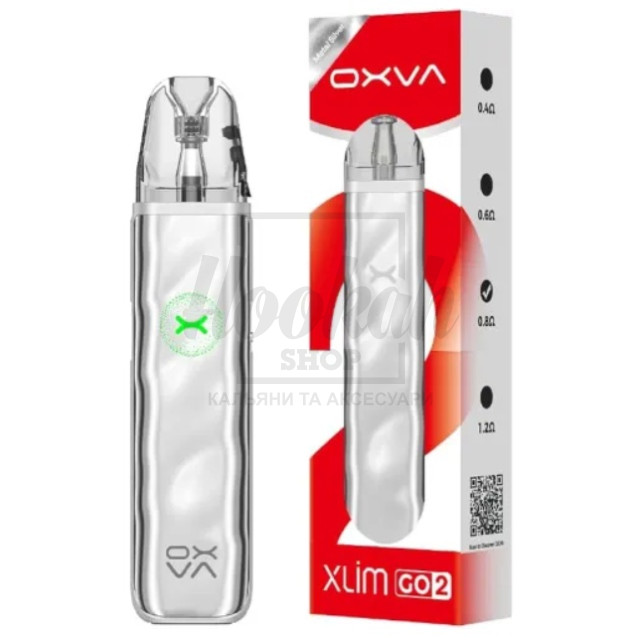 Багаторазова Pod-система OXVA Xlim Go 2 Metal Silver