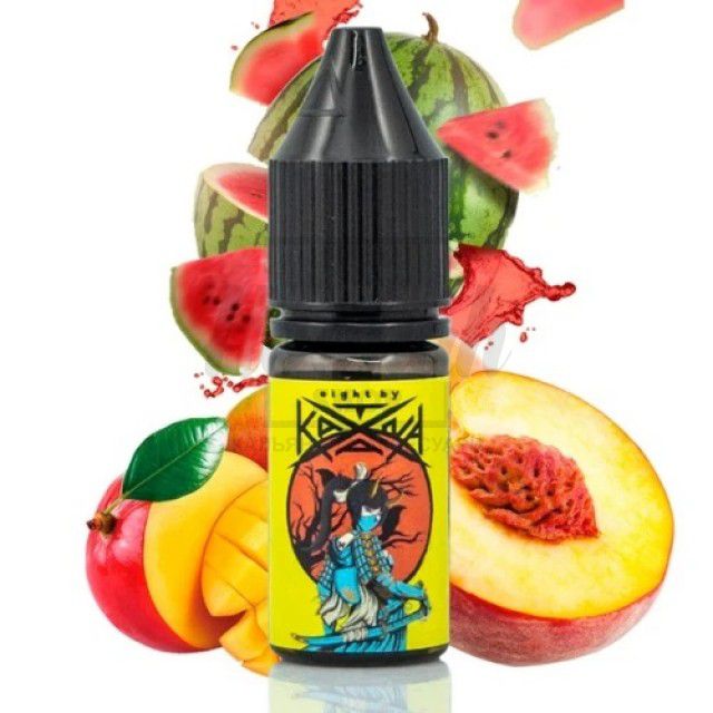 Жидкость Eight by Katana 5% 10мл Mango Peach Watermelon (манго персик арбуз)