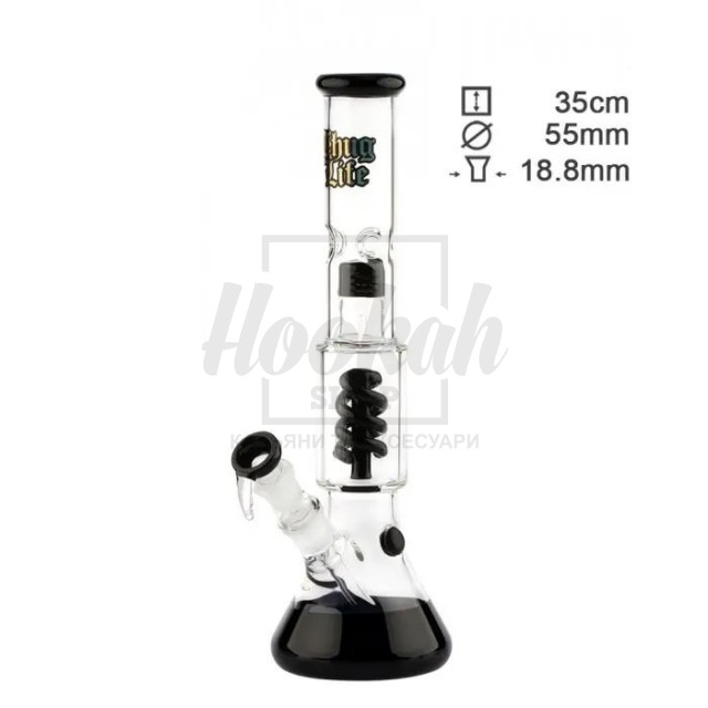 Бонг скляний Thug Life OG Series V2 Black