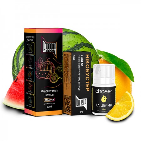 Рідина Набір Chaser Black Watermelon Lemon (Кавун Лимон) 30мл 5%