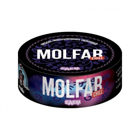 Табак Molfar Chill Line Едем (Фруктовая Жвачка) 100 гр
