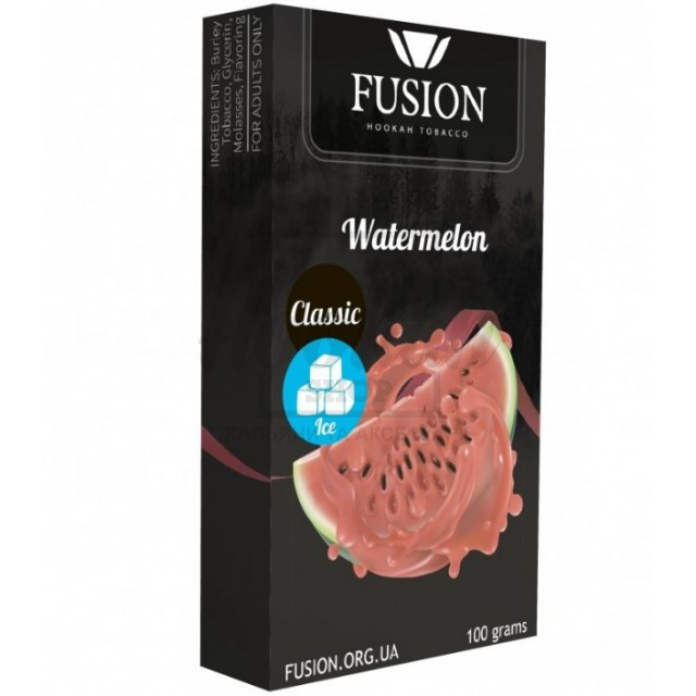 Табак Fusion Classic Ice Watermelon (Лед Арбуз) 100 гр