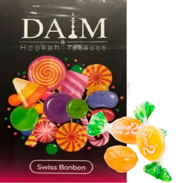 Табак Daim Swiss Bonbon (фруктовые леденцы) 50 гр