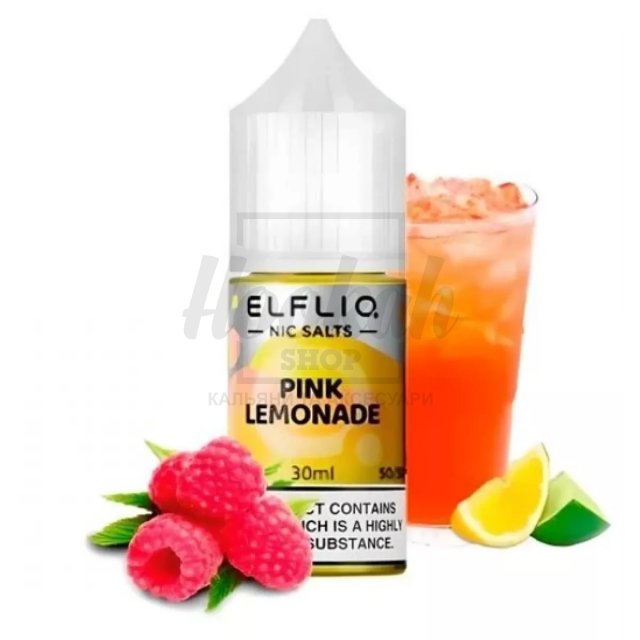 Жидкость Elf Liq Pink Lemonade Soda (Розовая Газировка) 10мл 5%