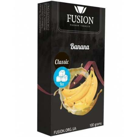 Табак Fusion Classic Ice Banana (Лед Банан) 100 гр