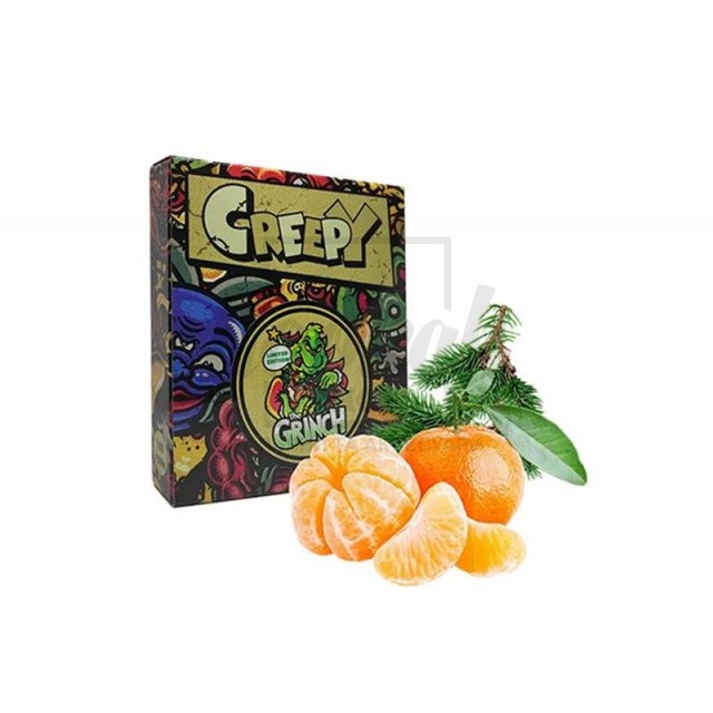 Табак Creepy Grinch (Хвоя Мандарин) 100 Гр